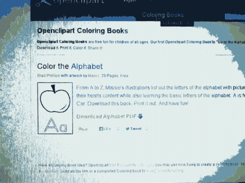 Openclipart Coloring Book is totally free and available now 1